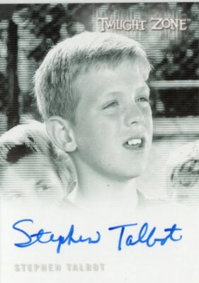 Twilight Zone Rod Serling Ed. 2019 Auto A-159 Stephen Talbot as Howie Gutliff - Image 1 of 2