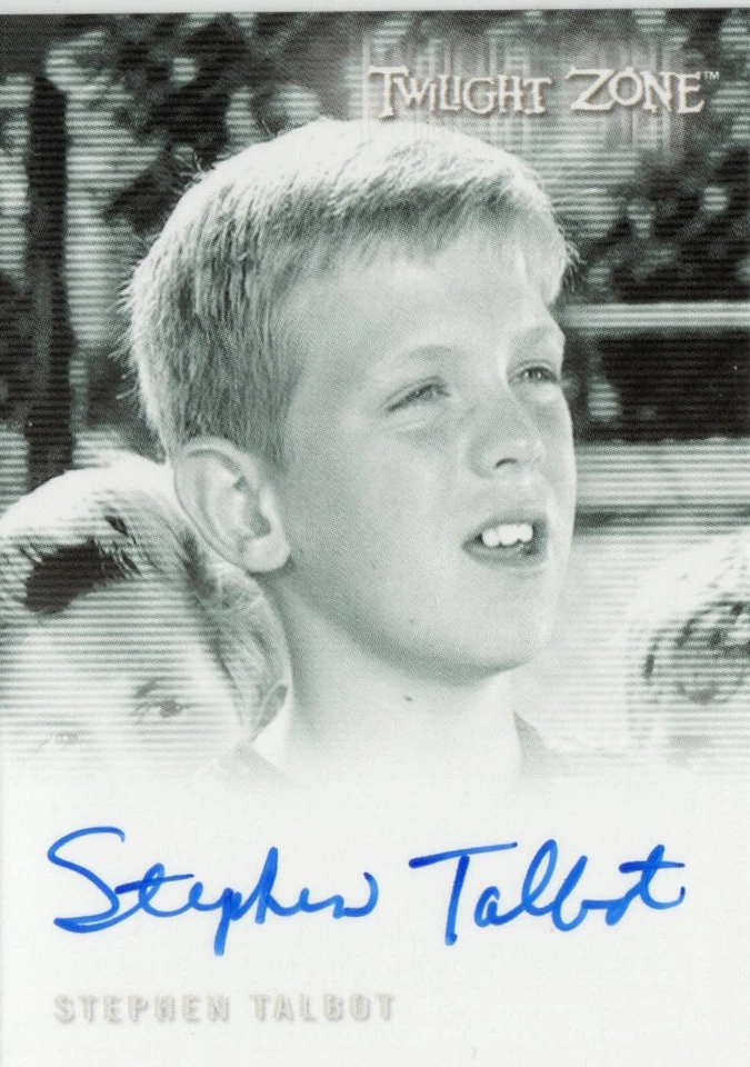 Twilight Zone Rod Serling Ed. 2019 Auto A-159 Stephen Talbot as Howie Gutliff - Image 1 of 2