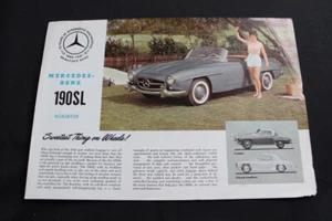 Mercedes Benz 190SL Pagoda 1961 Brochure Brochure - Picture 1 of 2
