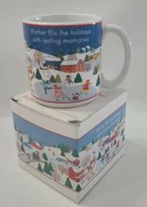 American Greeting Especially for Mother Christmas Coffee Mug 61119 Vintage - Picture 1 of 12