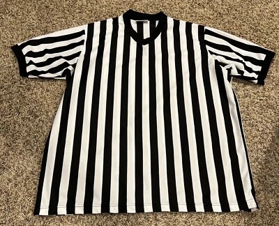 Camisa de baloncesto de árbitro extra grande Game Craft XXL 2XL 2 Foto 1 de 2