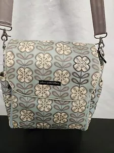 Mochila elegante bolsa de pañales para bebé con parte inferior de petunia encurtido con cambiador con defecto - Imagen 1 de 23