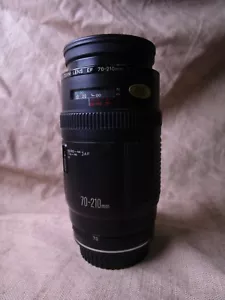 Canon Lens EF 70-210mm 1:4 - Works But Sticky Focus - Cannon EF 70-210mm f/4 - Picture 1 of 5