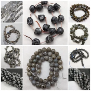 Labradorite Gemstone Beads, Choose Your Shape - Picture 1 of 22