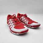 Nike Free Trainer Ohio State Flywire Running Shoe Red White Mens Size 7.5