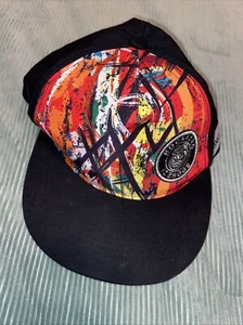 AHL Rockford IceHogs Michael Laskonis Designed Hat Blackhawks Graffiti Hockey - Picture 1 of 5