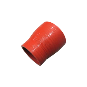 CXR Universal 2.5" - 2" Red Straight Silicon Hose Reducer Black Coupler 3" Long - Imagen 1 de 1