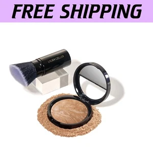 Weightless Baked Balance-n-Brighten Foundation & Retractable Brush Set - Medium - Picture 1 of 11