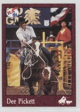 1991 Rodeo America Pro Rodeo Cards Set B Dee Pickett #59