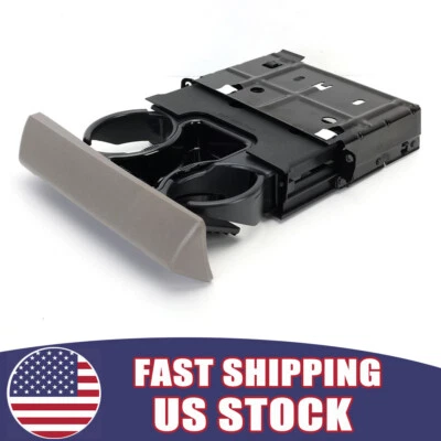 Gray Dashboard Ashtray Cup Holder For Ford F-250 F-350 Super Duty 2005 2006 2007 - Imagem 1 de 4