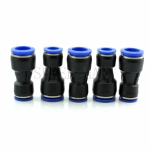 5 Pcs 16mm to 12mm Air Pneumatic Pipe Quick Release Connector Coupler Fitting - Picture 1 of 6