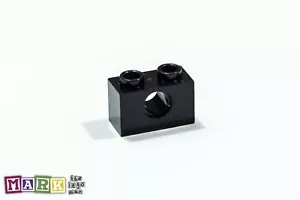 Lego 3700 1x2 Technic Ladrillo con agujero Ø4.9 370026 - Imagen 1 de 2