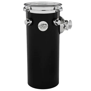 DW Design Series Rata Acrylic Tom Drum, 6" x 14", Black Satin - Picture 1 of 6