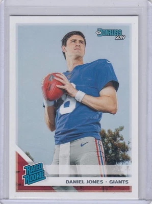 2019 Daniel Jones Donruss RATED ROOKIE Card #304 Indianapolis Colts Duke RC QTY - Image 1 of 2