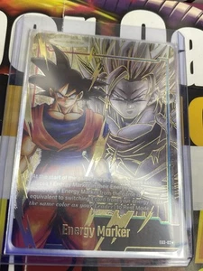 Son Goku, Marcador de Energía E03-02✨Sello de Lámina de Oro Fondo Detallado✨Dragon Ball - Imagen 1 de 7