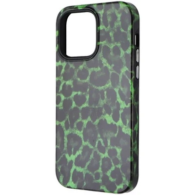 Funda MyBat Pro Fuse Series para MagSafe para iPhone 14 Pro Max - Leopardo Verde Foto 1 de 3