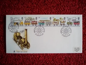 GB FDC 1980 RAILWAY LIVERPOOL MANCHESTER LIVERPOOL SPECIAL P/MARK - Picture 1 of 1