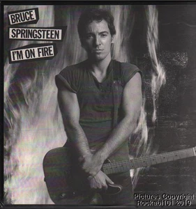 1985 Bruce Springsteen 12-in Promo EX 33 Single - I'm on Fire - Picture 1 of 1