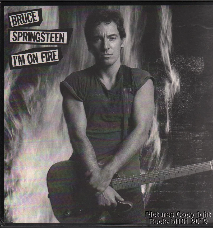 1985 Bruce Springsteen 12-in Promo EX 33 Single - I'm on Fire - Image 1 of 1