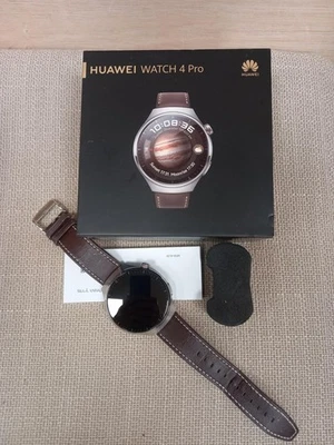 Huawei Watch 4 Pro Smart Watch with Leather Band - #1026 - Image 1 of 4