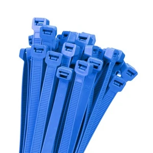 18 Zoll Blau Reißverschluss Krawatten Schwerlast 100er Pack, 200 Pfund Ultra Exklusiv Stark Pla... - Bild 1 von 7