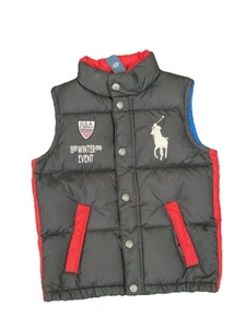 Polo Ralph Lauren USA Winter Event Weste gefütterte Daunenweste Jungen Gr. 7 - Bild 1 von 13