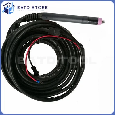 AG60 SG-55A Hochfrequenz Pilot Arc AIR Plasmaschneider gerader Brenner 15 Fuß CNC - Bild 1 von 2