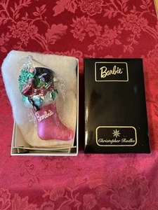 RADKO - Barbie Stocking Treasures Ornament NEU Originalverpackt - Bild 1 von 9