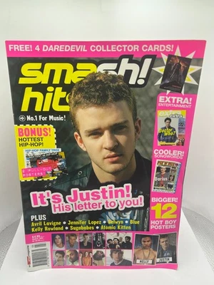 SMASH HITS Vintage Music Magazine March 2003 + posters - image 1 of 2