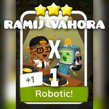 1 x Robotic! ( CRESCANDO ACADEMY set ) :- MonopolyGo Stickers