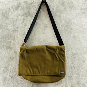 Jack Spade Greene St. Laptop Messenger Bag Olive Green Canvas Crossbody Satchel - Picture 1 of 18
