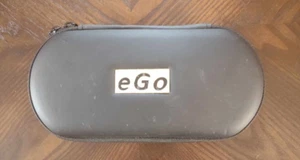 Estuche de viaje de almacenamiento rígido con cremallera negra multiusos eGo  - Imagen 1 de 3