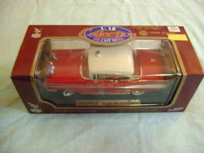 Road Legends # 92106 1957 Chevrolet Bel Air  FIRE CHIEF  1:18  NEW IN BOX - Image 1 of 4