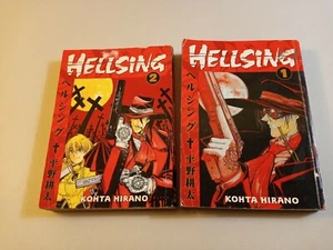 HELLSING Manga Volumes 1 & 2 By Kohta Hirano- English - Picture 1 of 12