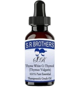 S.R.Brothers Thymian weiß 100% reines & natürliches ätherisches Öl fd210 - Bild 1 von 6