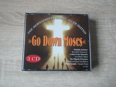 Go Down Moses - Die Bewegensten Gospel Aller Zeiten 3 CD Box - Bild 1 von 2