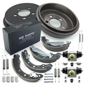 Juego de frenos freno de tambor trasero para Audi A2 VW Fox Polo 6R 9N 9A4 PR 1KB - Imagen 1 de 6