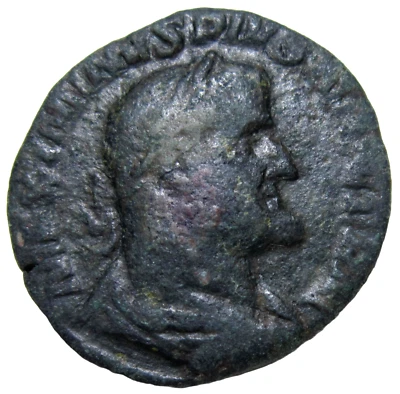BRONZE SESTERTIUS. MAXIMINUS I, 235-238 AD. ROME, 236-238 AD. FIDES REVERSE. - Image 1 of 3