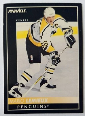 MARIO LEMIEUX, 1992-93 PINNACLE #300, PENGUINS - Image 1 of 2