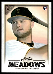 2018 Topps Gallery Austin Meadows Rookie Pittsburgh Pirates R123 - Picture 1 of 2