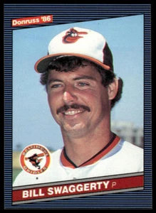 1986 Donruss #594 Bill Swaggerty Baltimore Orioles Baseball - Bild 1 von 2