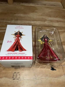 Hallmark - 2017 Holiday Barbie #3 African American - Keepsake Christmas Ornament - Picture 1 of 9