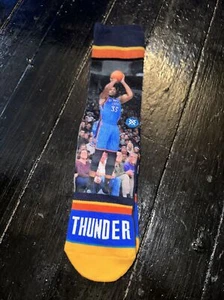 Stance NBA Crew Socks OKC - Oklahoma City Thunder - Size M 6-8.5 - New - Picture 1 of 2