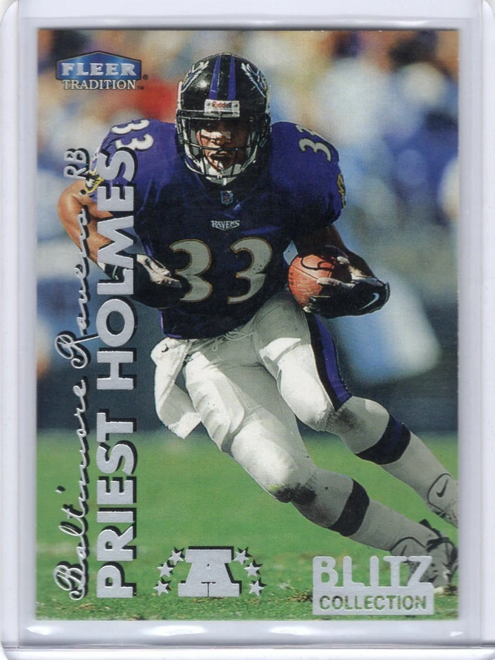 PRIEST HOLMES 1999 Fleer Tradition BLITZ COLLECTION #74 - RAVENS - Image 1 of 1