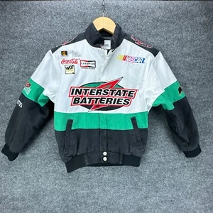 Vtg Chase Authentics Jacket YSmall Bobby Labonte Interstate Batteries Nascar - Picture 1 of 16