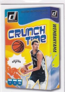 2024-25 Donruss NBA n. 2 Victor Wembanyama Crunch Time - Foto 1 di 2