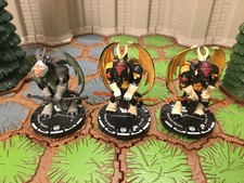 3 Revered Mystic #79, 80, 81 Sorcery Mage Knight Lot D&D, Pathfinder, RPG, Clix