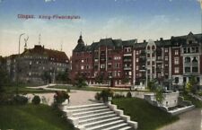 poland germany, GLOGAU GŁOGÓW, König-Friedrichplatz (1910s) Postcard