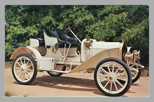 Postal Cromada 1908 Buick Modelo 10 Automóvil Motor Museo Automóvil - Imagen 1 de 2