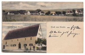 Niesitz Ebnat zw. Unterkochen Neresheim Kr. Aalen Dorf m. Gasthaus Rössle 1927 - Bild 1 von 2